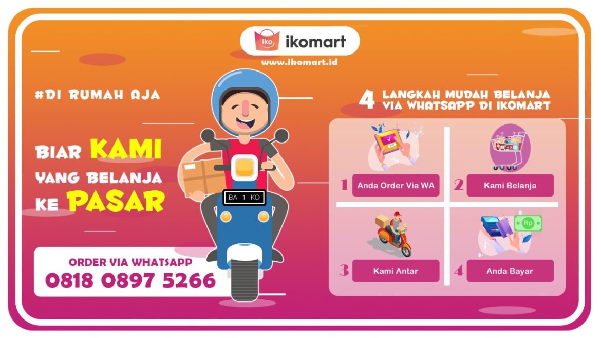 Ikomart.id Solusi Belanja Online Antar Alamat Saat Siaga Covid19