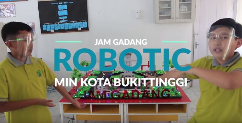 Netijen Bukittinggi Siap Dukung Tim Jam Gadang Robotic MIN Kota Bukittinggi di Ajang MRC (Madrasah Robotic Competition) 2020