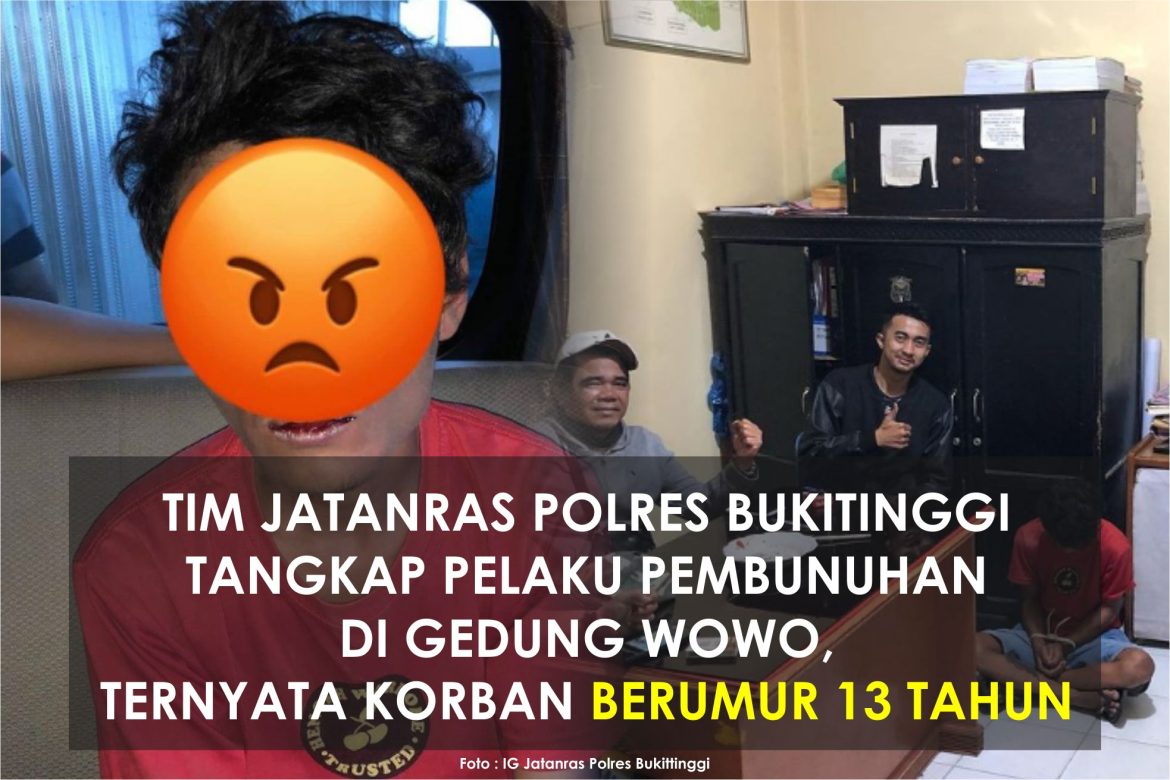 Pelaku Pembunuhan Di Gedung Wowo Ditangkap, Ternyata Korban Berumur 13 Tahun