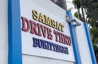 Gedung Samsat Drive Thru Bukittinggi Sudah Mulai Beroperasi