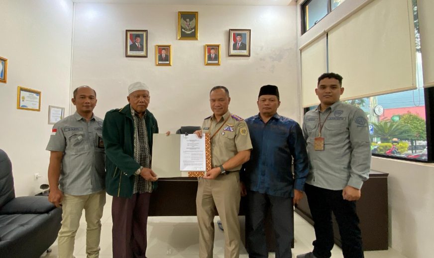 Kantor Pertanahan Kota Bukittinggi dan PCNU Bukittinggi Teken Perjanjian Kerja Sama di Bidang Pertanahan