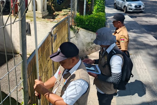 Kantor Pertanahan Kota Bukittinggi Lakukan Pemeriksaan Tanah Hak Pakai Pemko dalam Rangkaian PTSL 2025