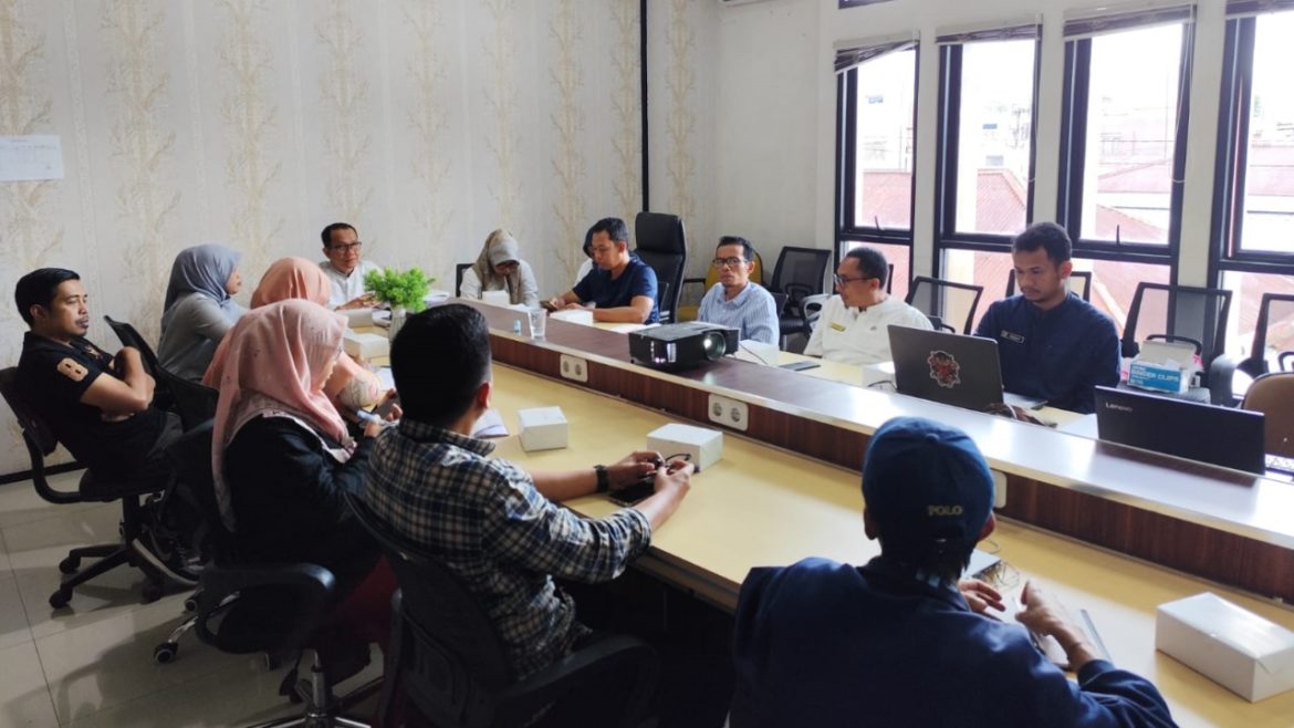 Rapat Koordinasi Konsolidasi Tanah di Dinas Perkim Bukittinggi Hadirkan Lintas Instansi