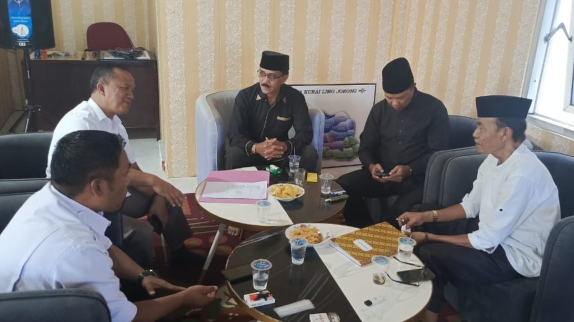 Silaturahmi & Koordinasi Pendaftaran Tanah Ulayat, Kantor Pertanahan Kota Bukittinggi bersama KAN Aur Birugo