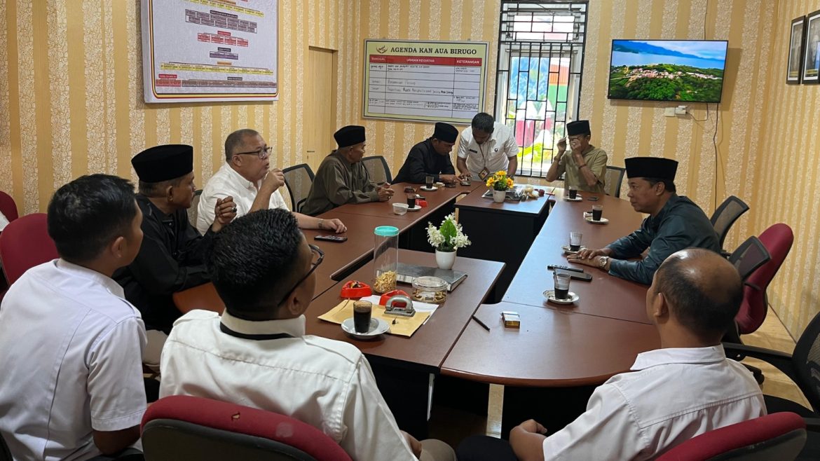 Persiapan Pengukuran Tanah Ulayat Kantor KAN Jorong Aur Birugo