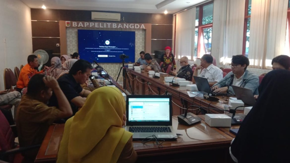Bappelitbangda Kota Bukittinggi Gelar Rapat Integrated City Planning, Kantor Pertanahan Kota Bukittinggi Siap Bersinergi