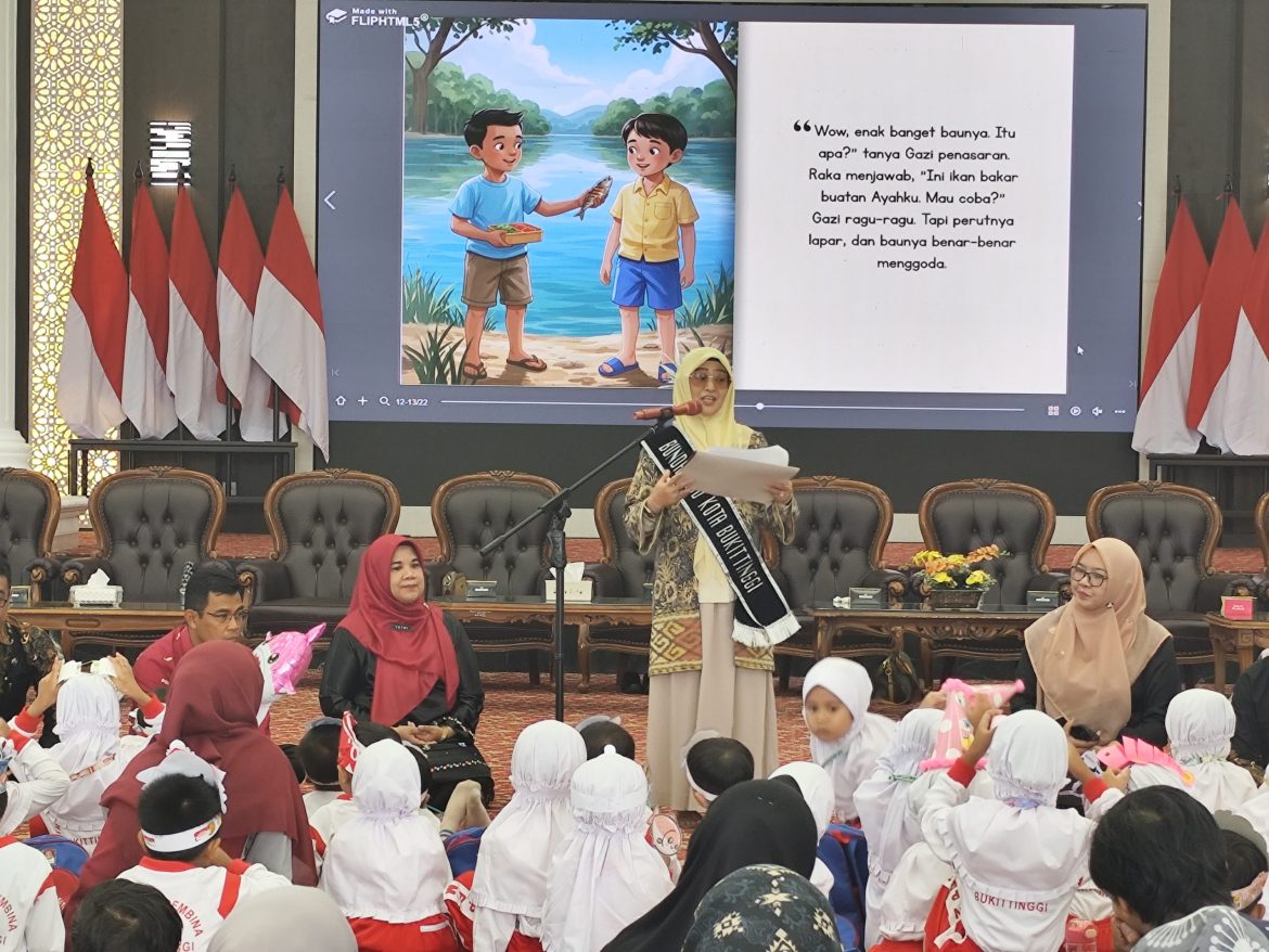 Yessi Nurmatias Resmikan Program Gemar Makan Ikan
