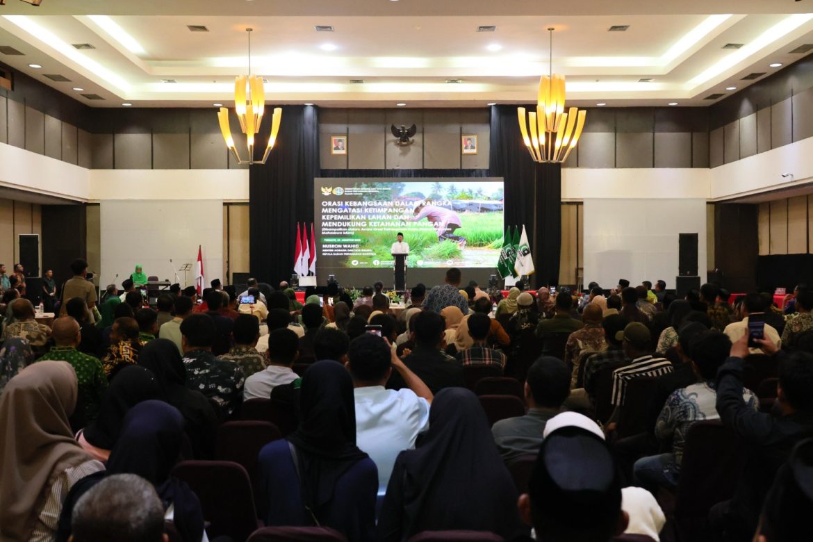 Sampaikan Orasi Kebangsaan di Rakor Regional KAHMI, Menteri Nusron: Penting untuk Mengambil Keputusan secara Adil