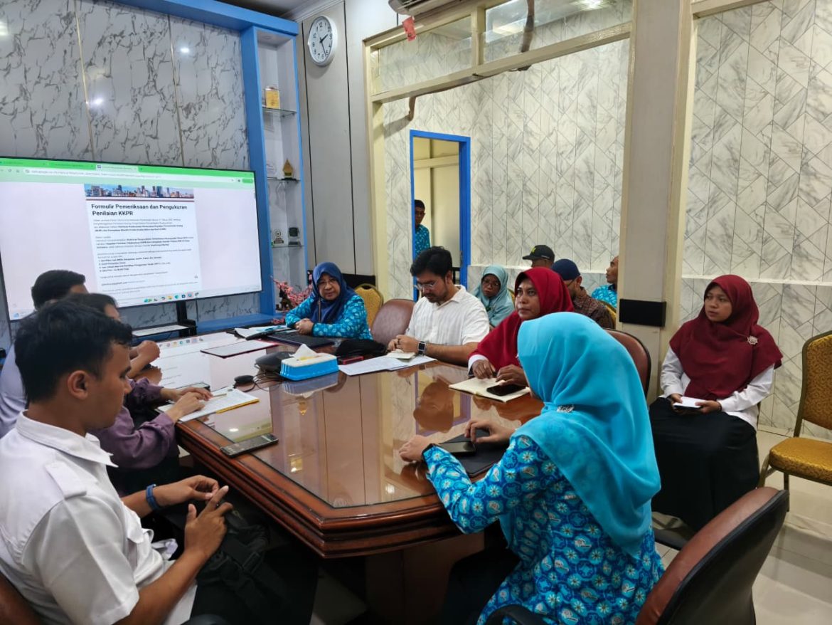 Pengukuran KKPR RS Otak Dr. Moh. Hatta, Sinergi Dirjen Pengendalian dan Kantah Bukittinggi