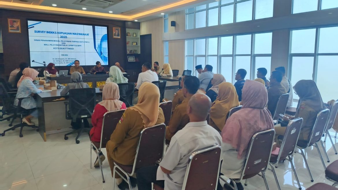 Dukung Peningkatan Kualitas Layanan Publik, Kantah Bukittinggi Hadiri Sosialisasi Survei Kepuasan Masyarakat
