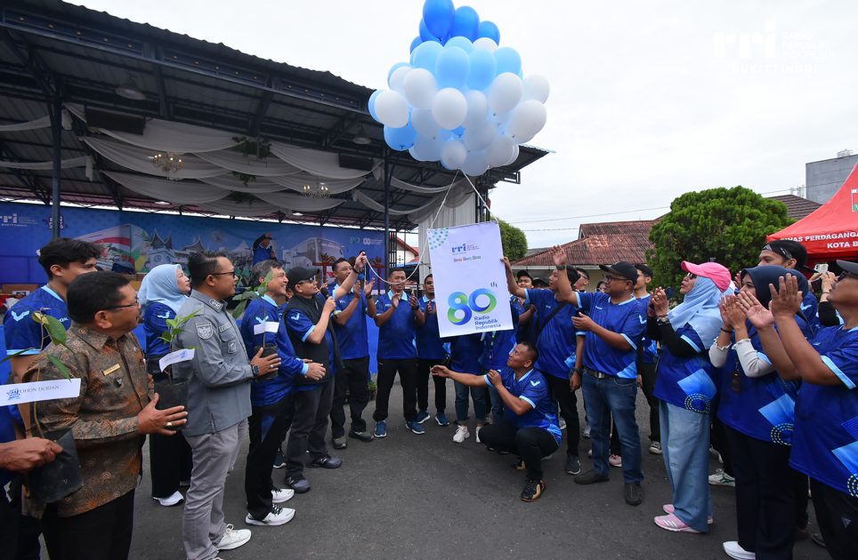 Wawako Bukittinggi Resmikan RRI Fest dan HUT RRI ke-80