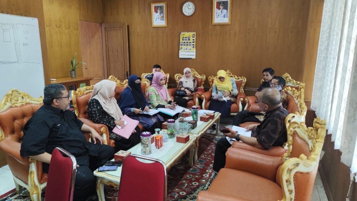 Kantah Kota Bukittinggi Bersama Pemerintah Kota Bukittinggi Rapat Koordinasi Masalah Pertanahan di Balaikota