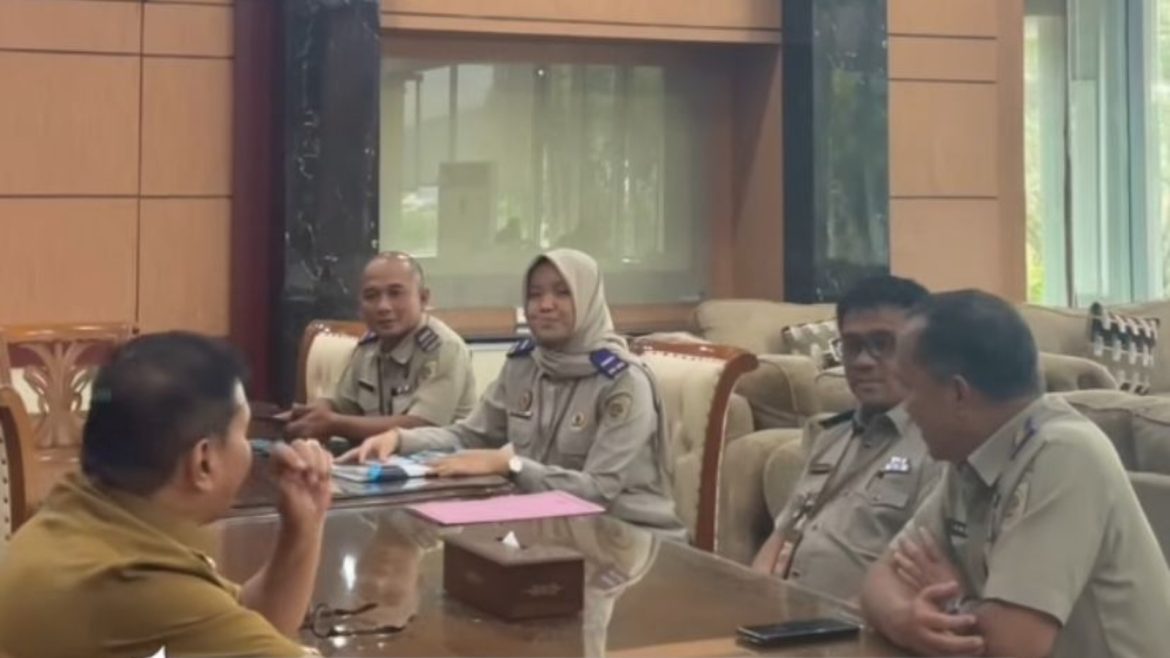 Wali Kota Ramlan Nurmatias Terima Audiensi Kantor Pertanahan Kota Bukittinggi Bukittinggi Terkait Aset Daerah