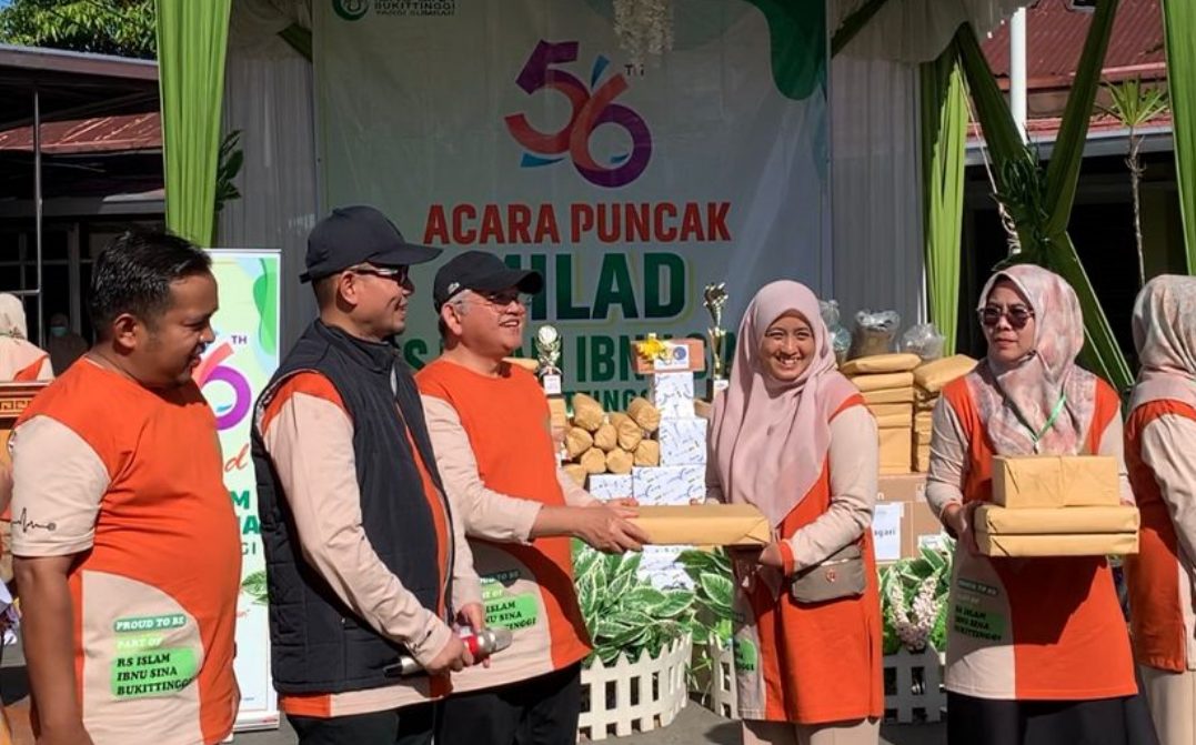 Kebersamaan Puncak Milad ke-56 Rumah Sakit Islam Ibnu Sina Bukittinggi