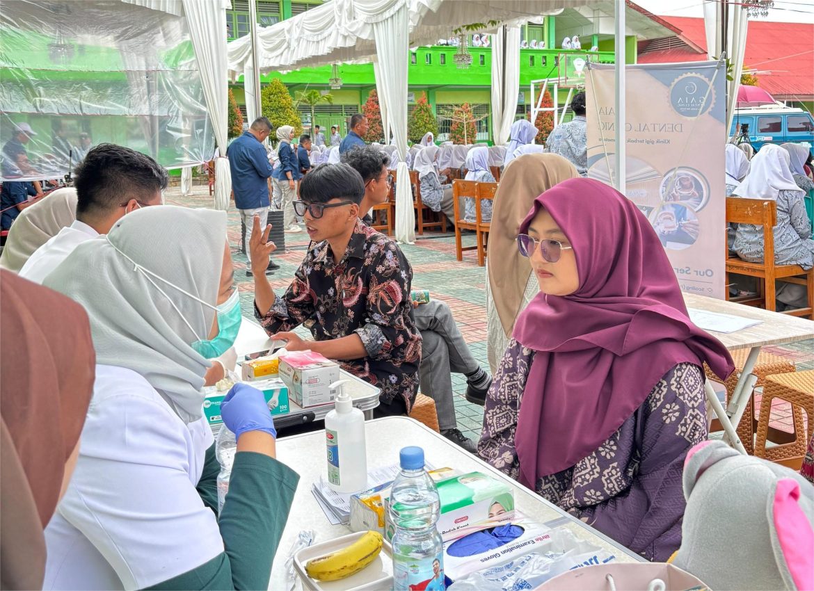 GAIA Dental Clinic Bukittinggi Turun ke Sekolah! Edukasi Gigi Seru untuk Siswa SMA 1 Tilatang Kamang