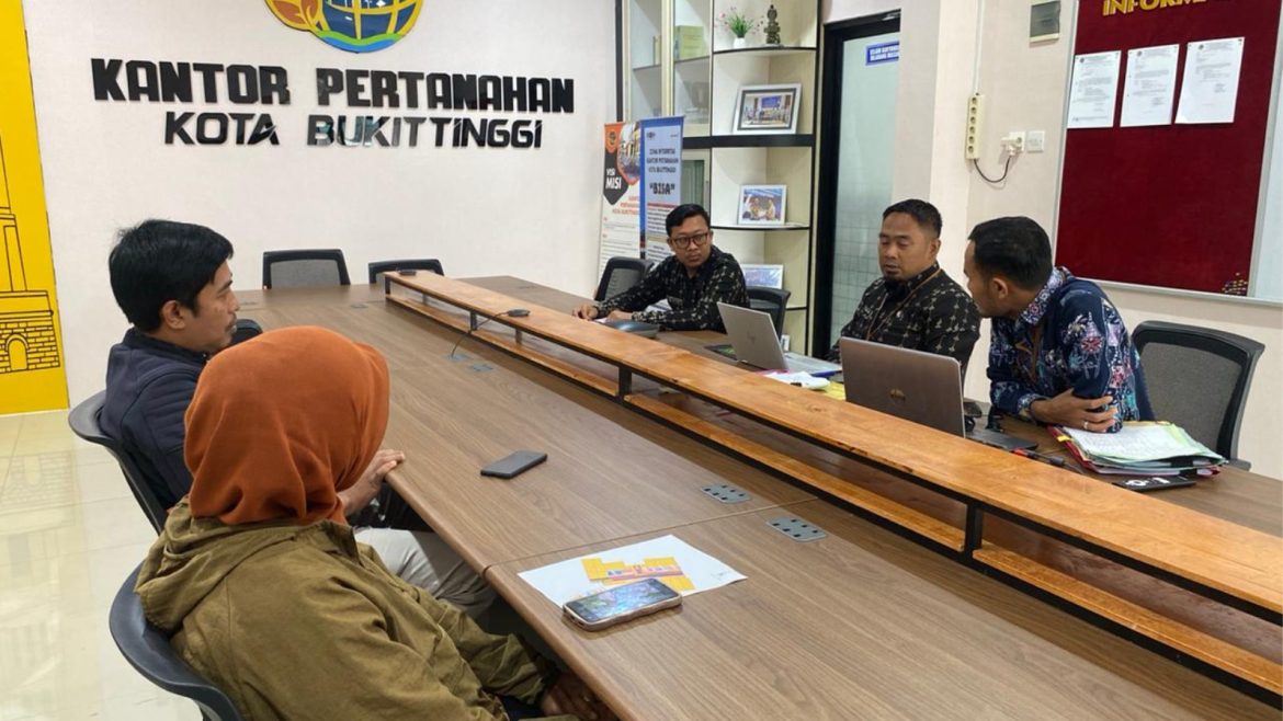 Konsolidasi Tanah Bukittinggi: Kantah Bukittinggi Tegaskan Komitmen Penyelesaian Tepat Waktu