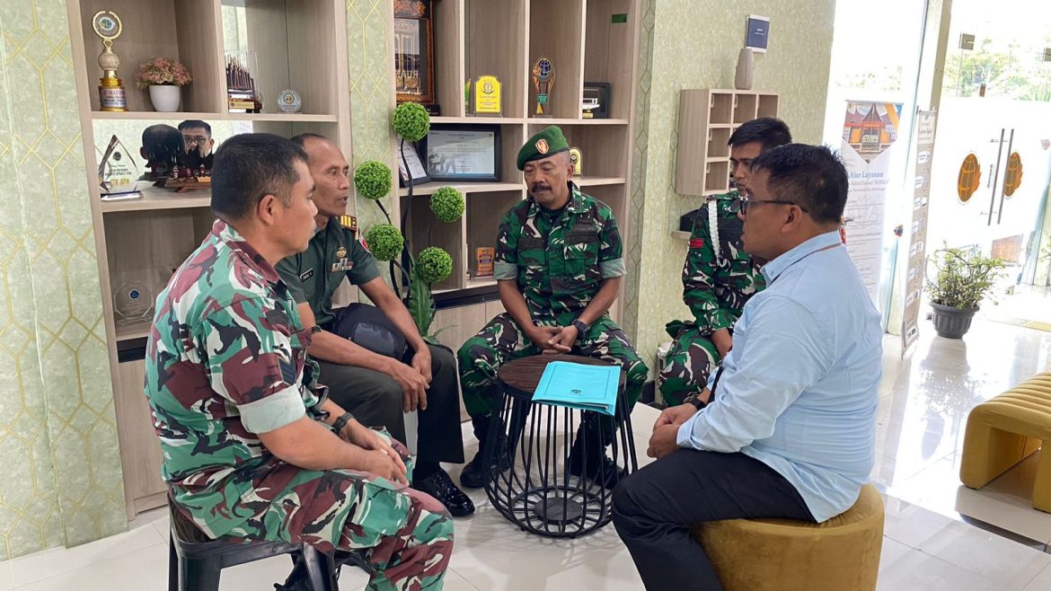 Penguatan Legalitas Aset TNI Jadi Fokus Koordinasi dengan Kantah Bukittinggi