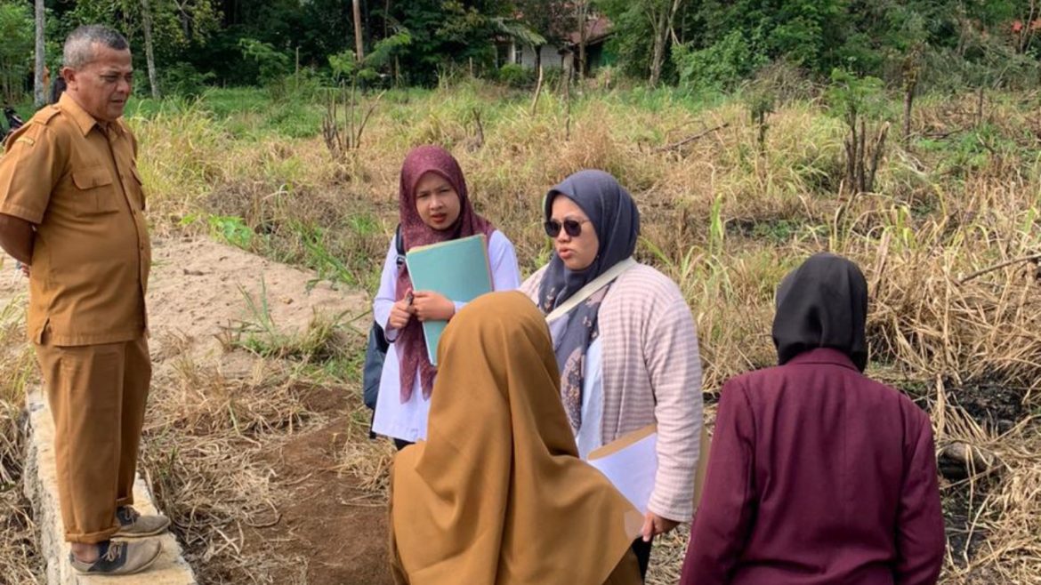 Dukung Tertib Administrasi Pertanahan, Pemeriksaan Tanah PTSL di Puhun Tembok