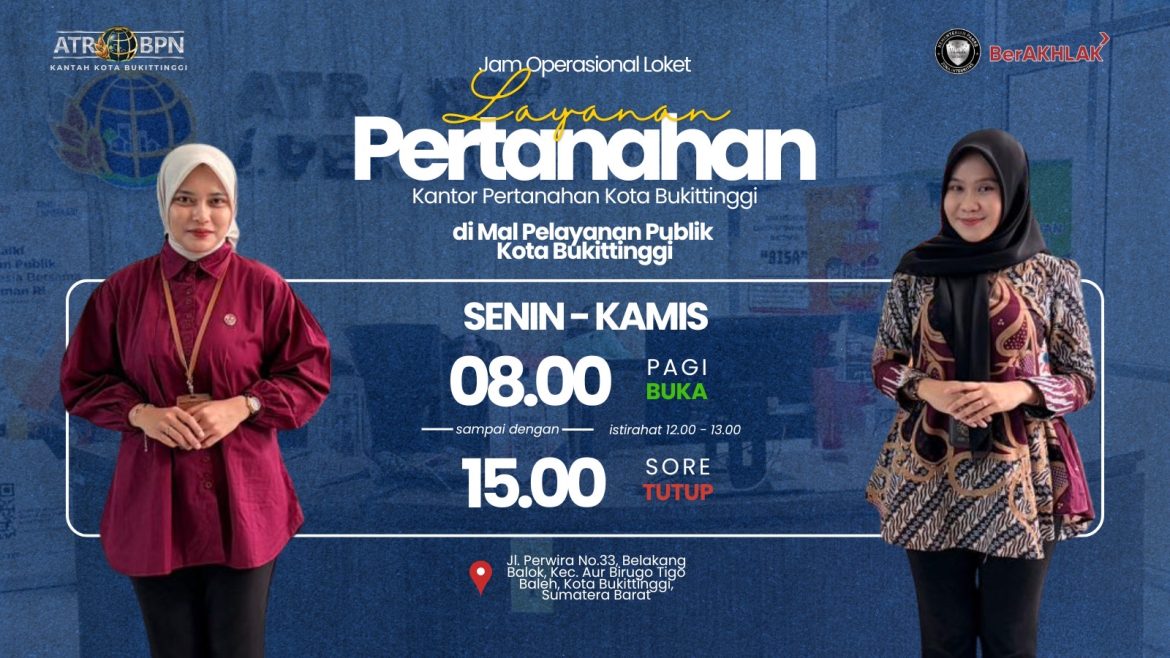 Permudah Masyarakat, Layanan Pertanahan Hadir di Mal Pelayanan Publik
