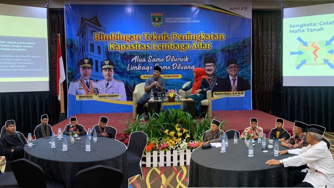 Kantor Pertanahan Bukittinggi Dukung Penguatan Kapasitas Lembaga Adat