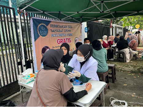 Ratusan Warga Padang Antusias Ikuti Pemeriksaan Gigi Gratis dari GAIA Dental Clinic di CFD