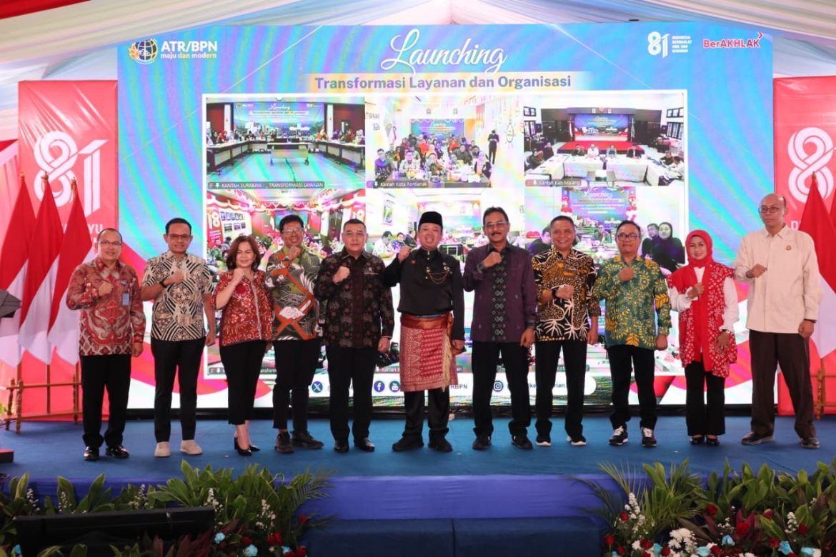 Kementerian ATR/BPN Luncurkan Tiga Program Transformasi Layanan