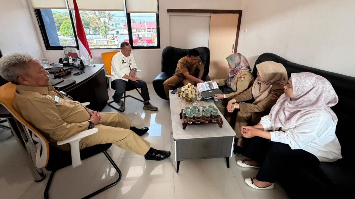 Koordinasi Pengadaan Tanah, Pemko Bukittinggi Sambangi Kantah Bukittinggi